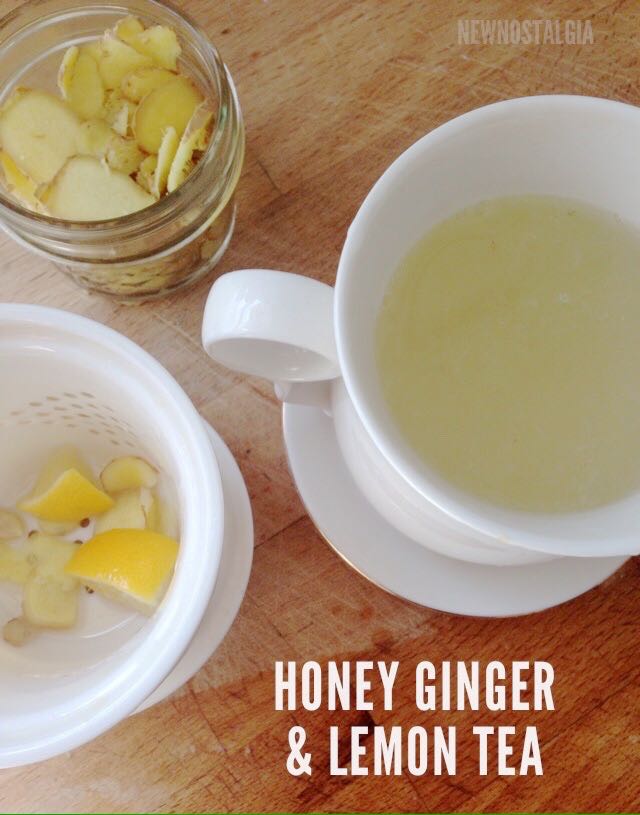 Honey Ginger Lemon Tea A Cold Reliever New Nostalgia