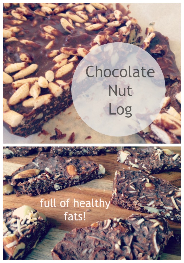 Chocolate Nut Log
